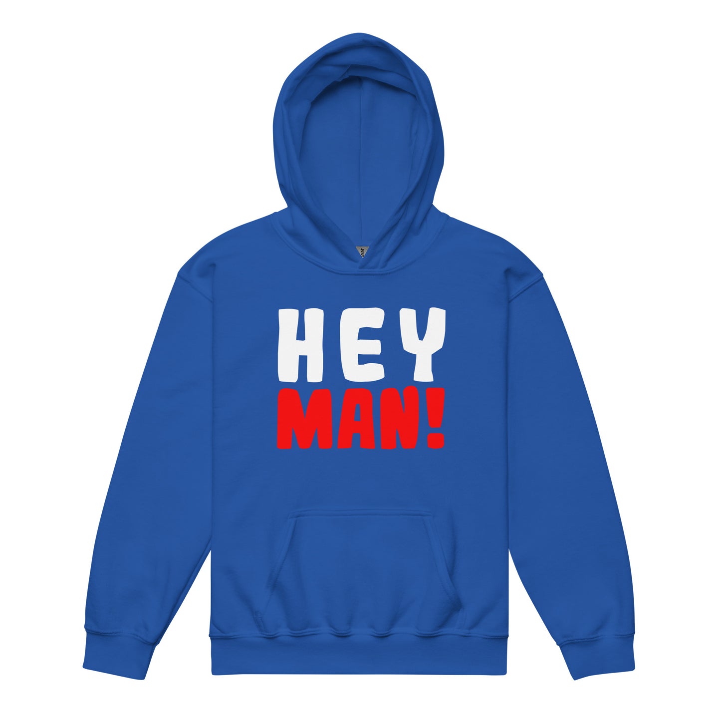 Heavy-Blend Hoodie für Jugendliche "Hey man!"