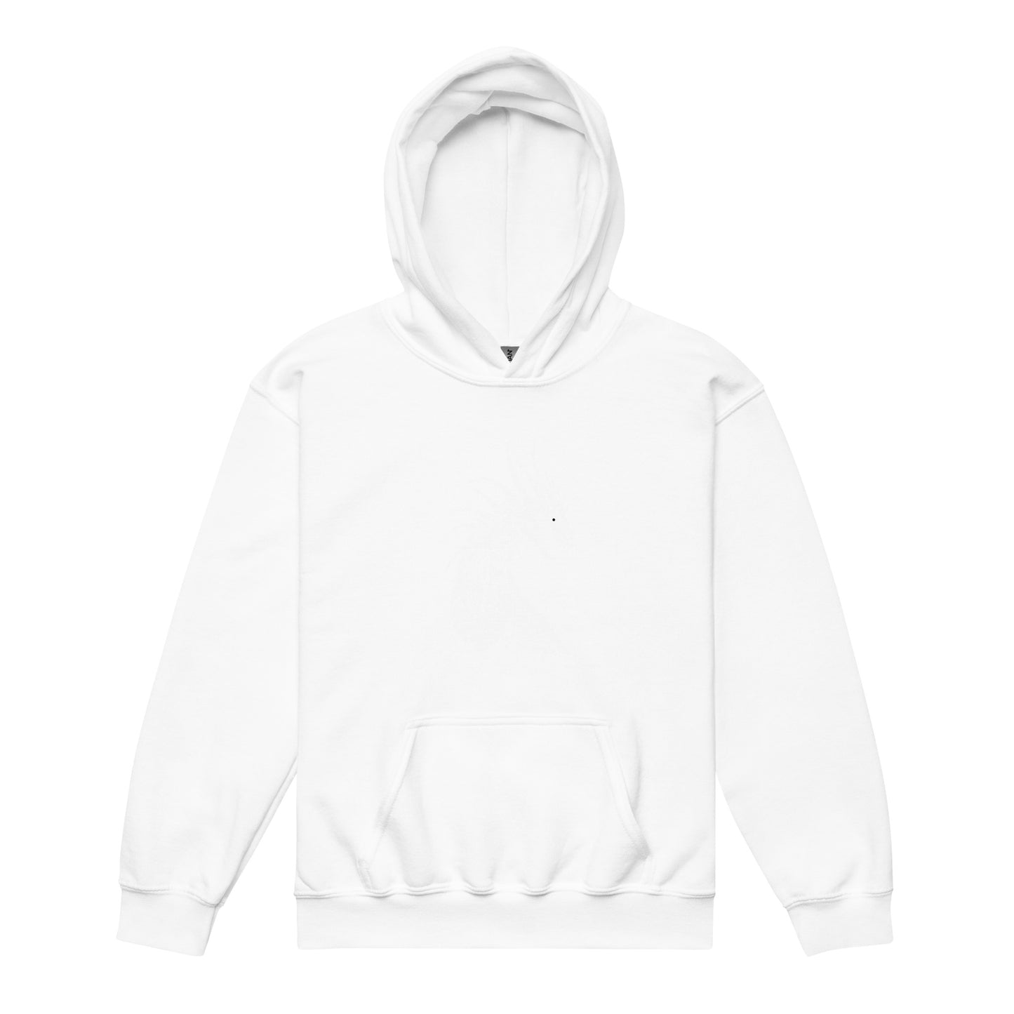 Heavy-Blend Hoodie für Jugendliche Drache mit nordischen Ornamenten Kalligraphie