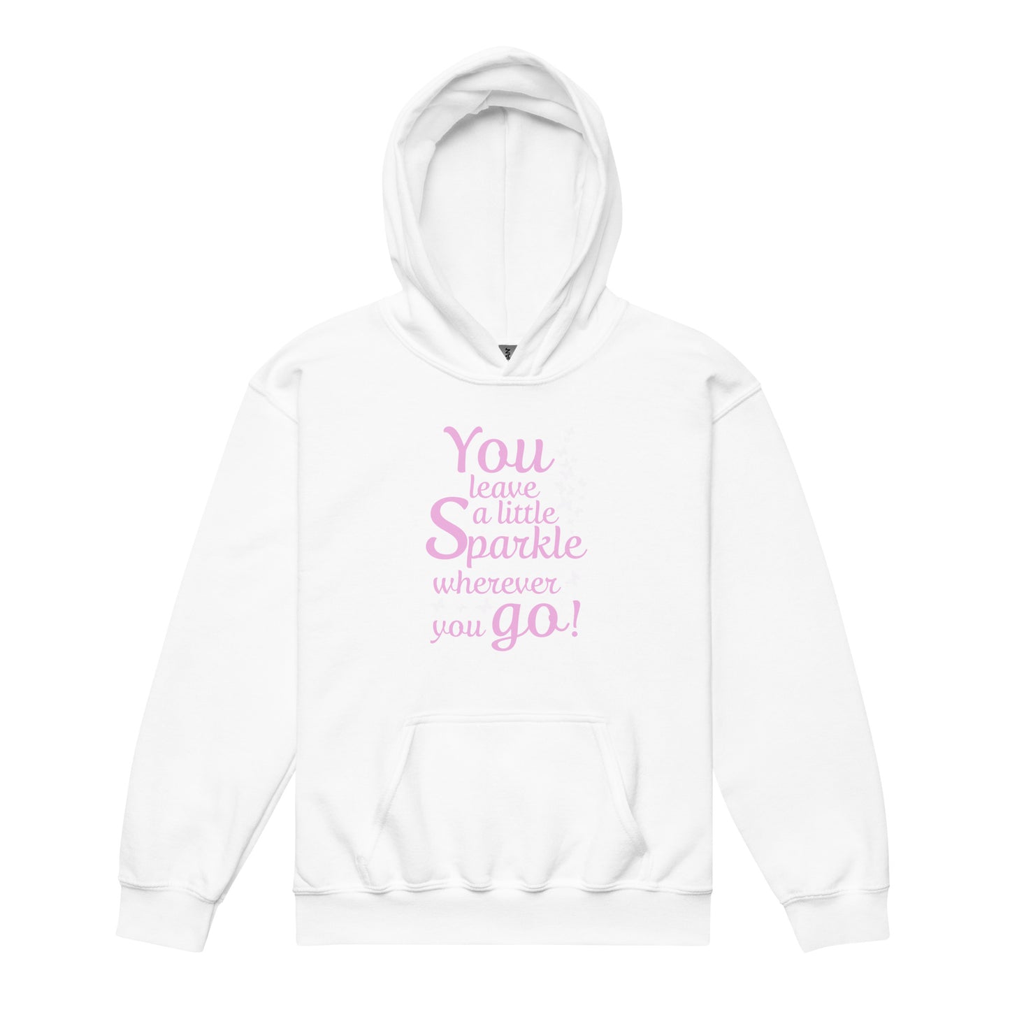 Heavy-Blend Hoodie für Mädchen "You leave a little sparkle wherever you go"