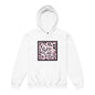 Heavy-Blend Hoodie für Mädchen Leopard Design "Leo Cat"