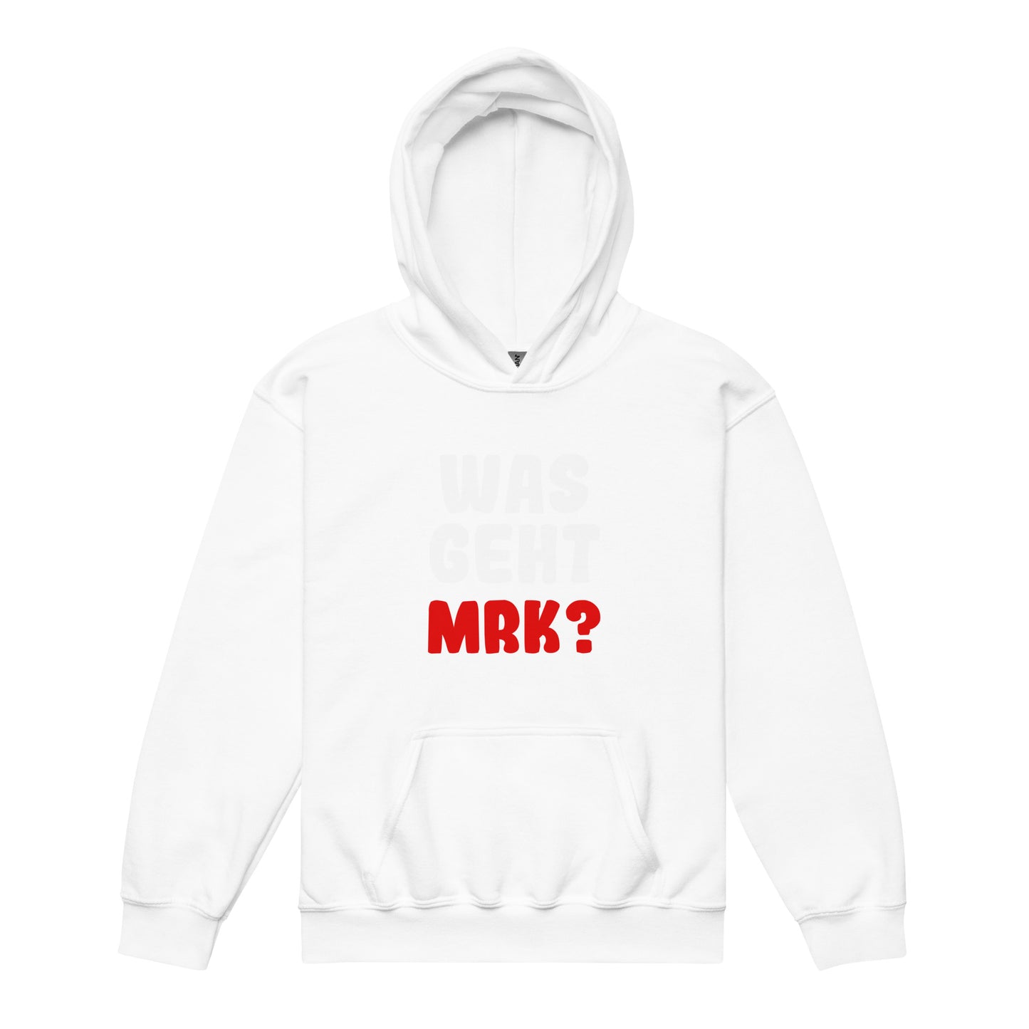 Heavy-Blend Hoodie für Jugendliche "Was geht MRK?"