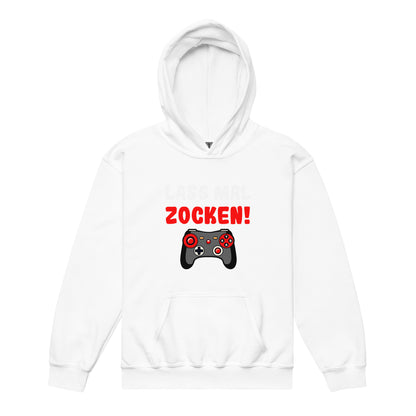 Heavy-Blend Hoodie für Jugendliche "Lass mal zocken!"