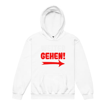 Heavy-Blend Hoodie für Jugendliche "Weitergehen"