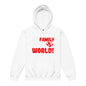 Heavy-Blend Hoodie für Jugendliche "My family is my world"