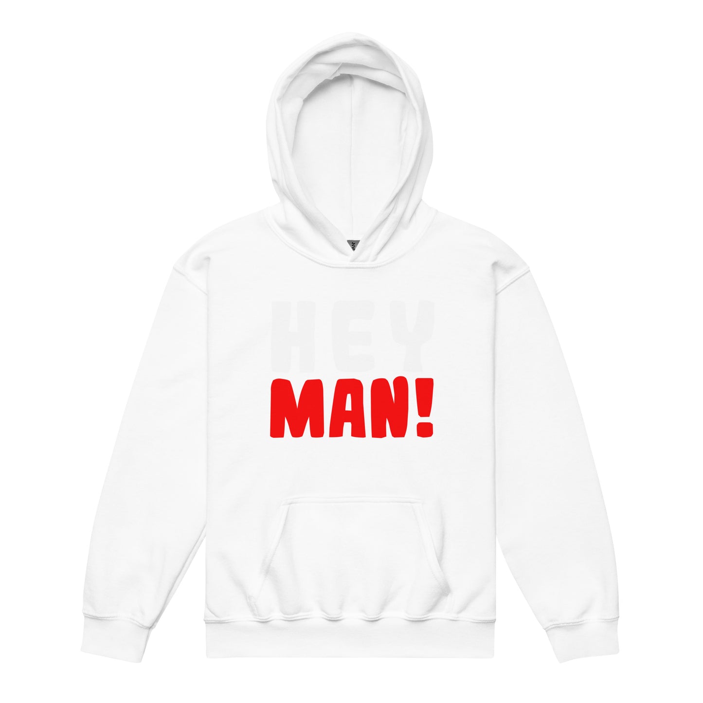 Heavy-Blend Hoodie für Jugendliche "Hey man!"