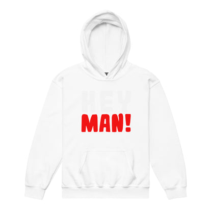 Heavy-Blend Hoodie für Jugendliche "Hey man!"