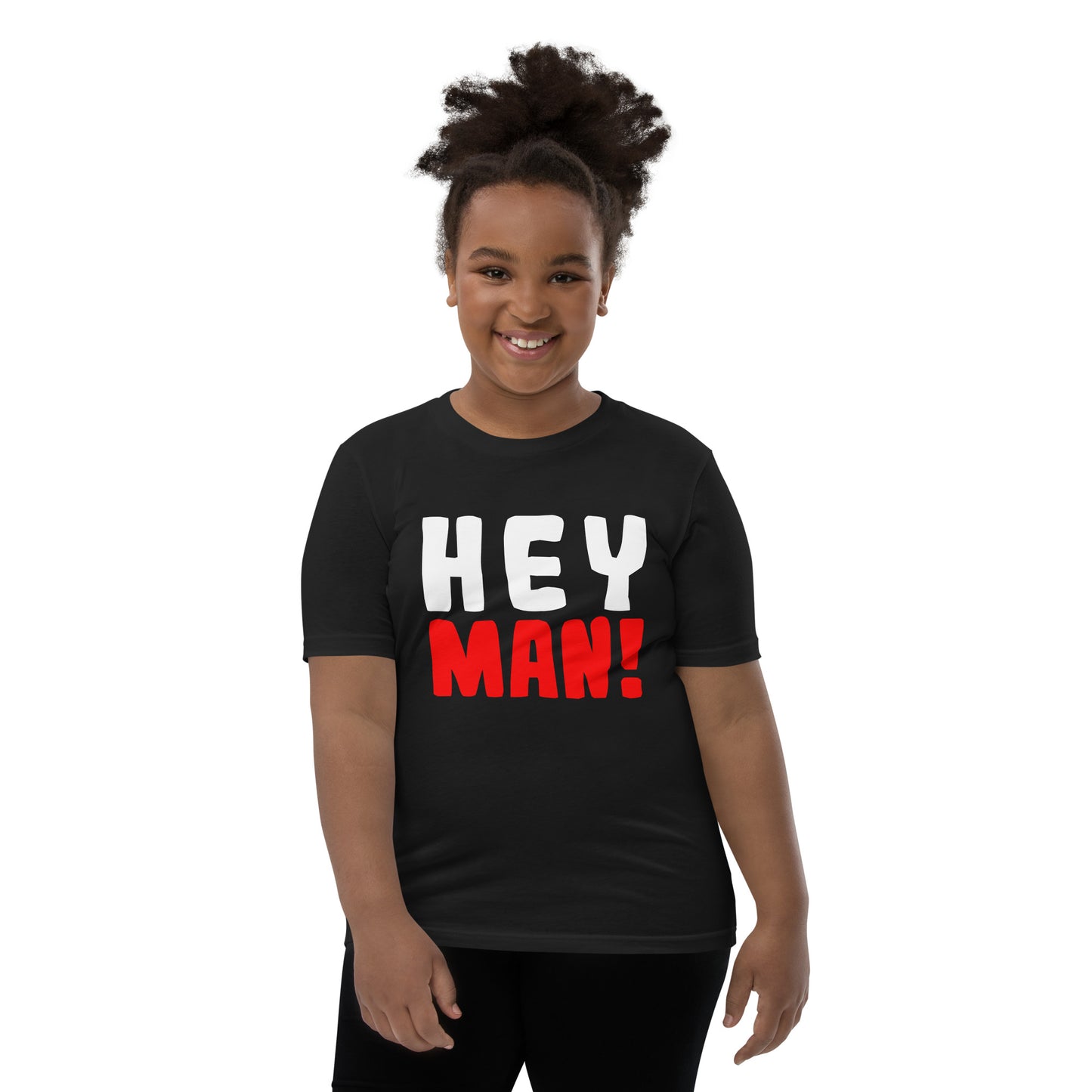 Kurzärmeliges T-Shirt für Kinder "Hey man!"