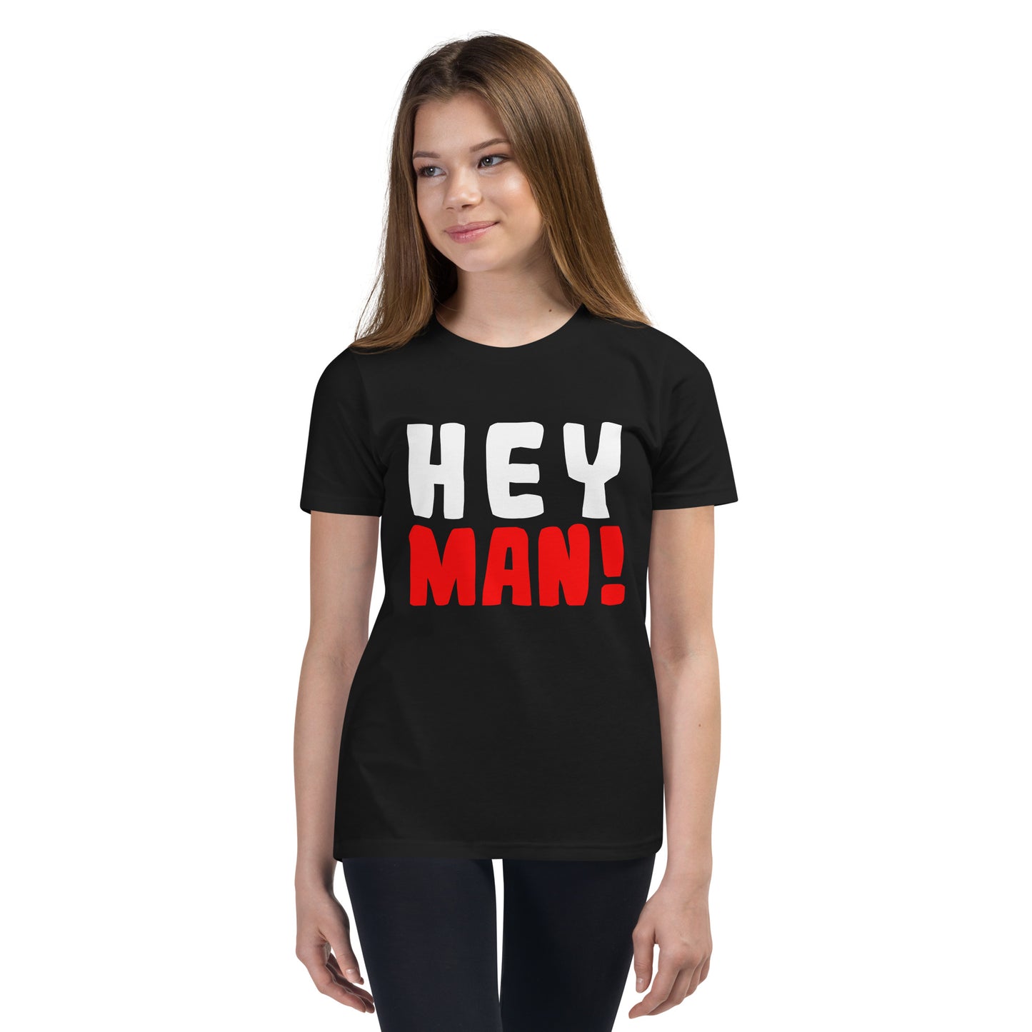 Kurzärmeliges T-Shirt für Kinder "Hey man!"