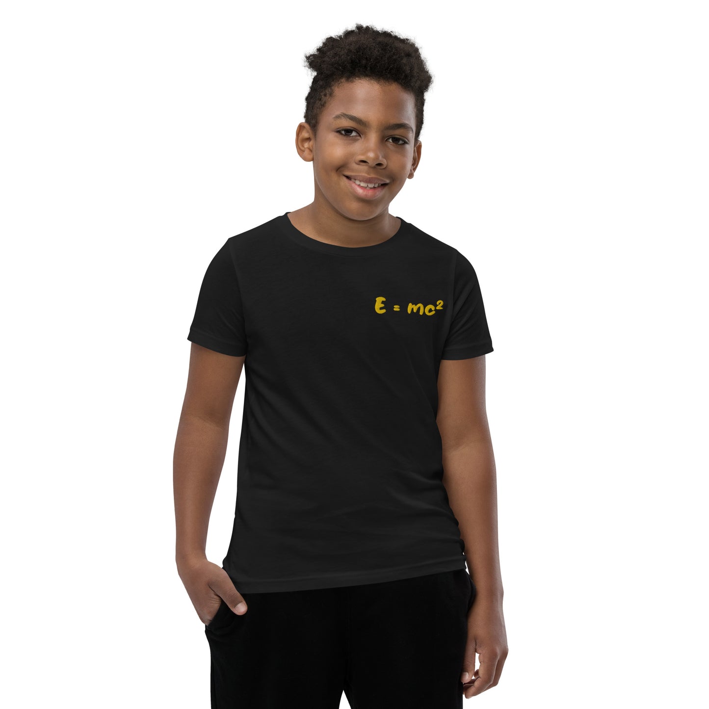 Kurzärmeliges T-Shirt für Kinder "E=mc²"