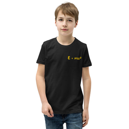 Kurzärmeliges T-Shirt für Kinder "E=mc²"