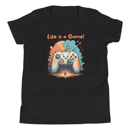 Kurzärmeliges T-Shirt für Kinder Live is a Game