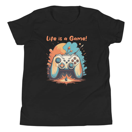 Kids' Short Sleeve T-Shirt Life is a Game