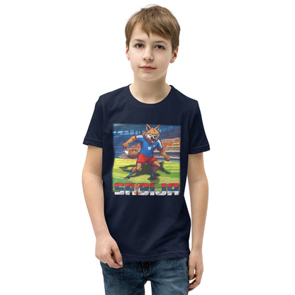 Serbia European Championship Football Jersey Alternative Short Sleeve T-Shirt for Kids