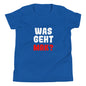 Kurzärmeliges T-Shirt für Kinder "Was geht Mrk?"