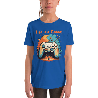 Kids' Short Sleeve T-Shirt Life is a Game