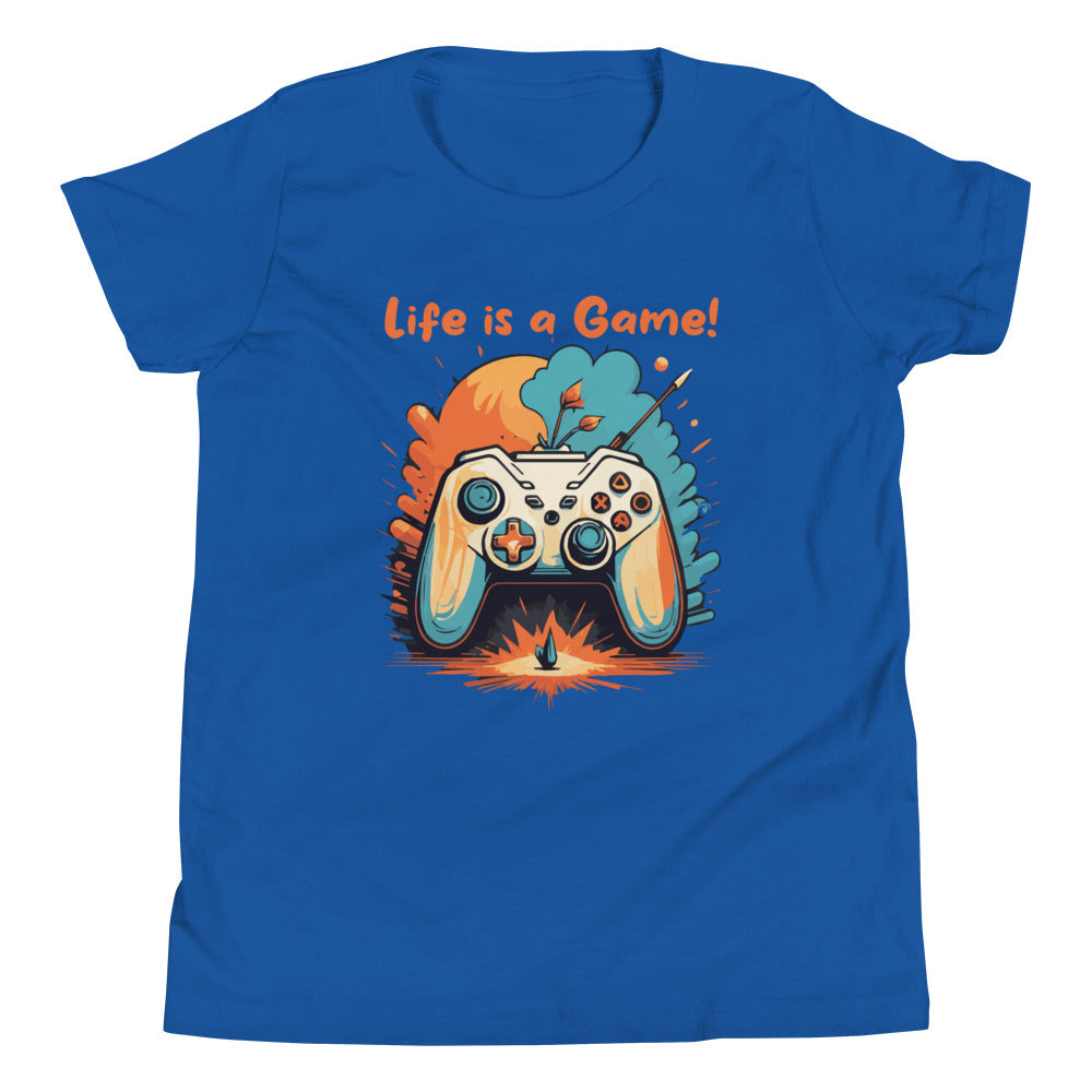 Kids' Short Sleeve T-Shirt Life is a Game