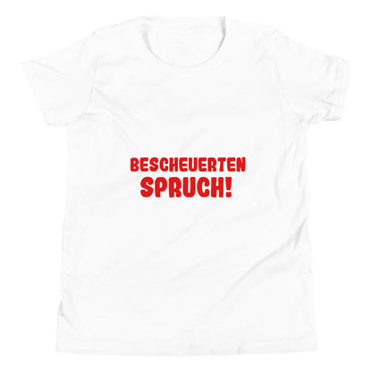 Kurzärmeliges T-Shirt für Kinder "Kein T-Shirt mit einem bescheuerten Spruch"