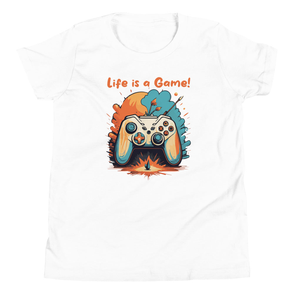 Kurzärmeliges T-Shirt für Kinder Live is a Game