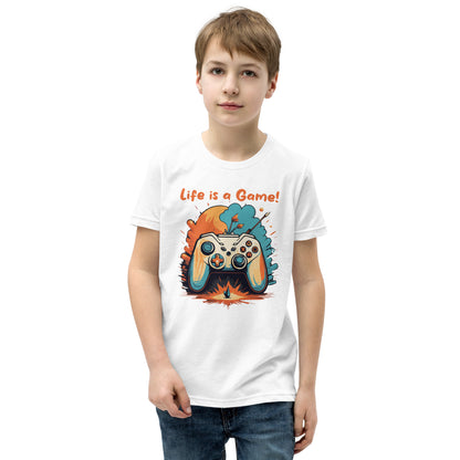 Kids' Short Sleeve T-Shirt Life is a Game