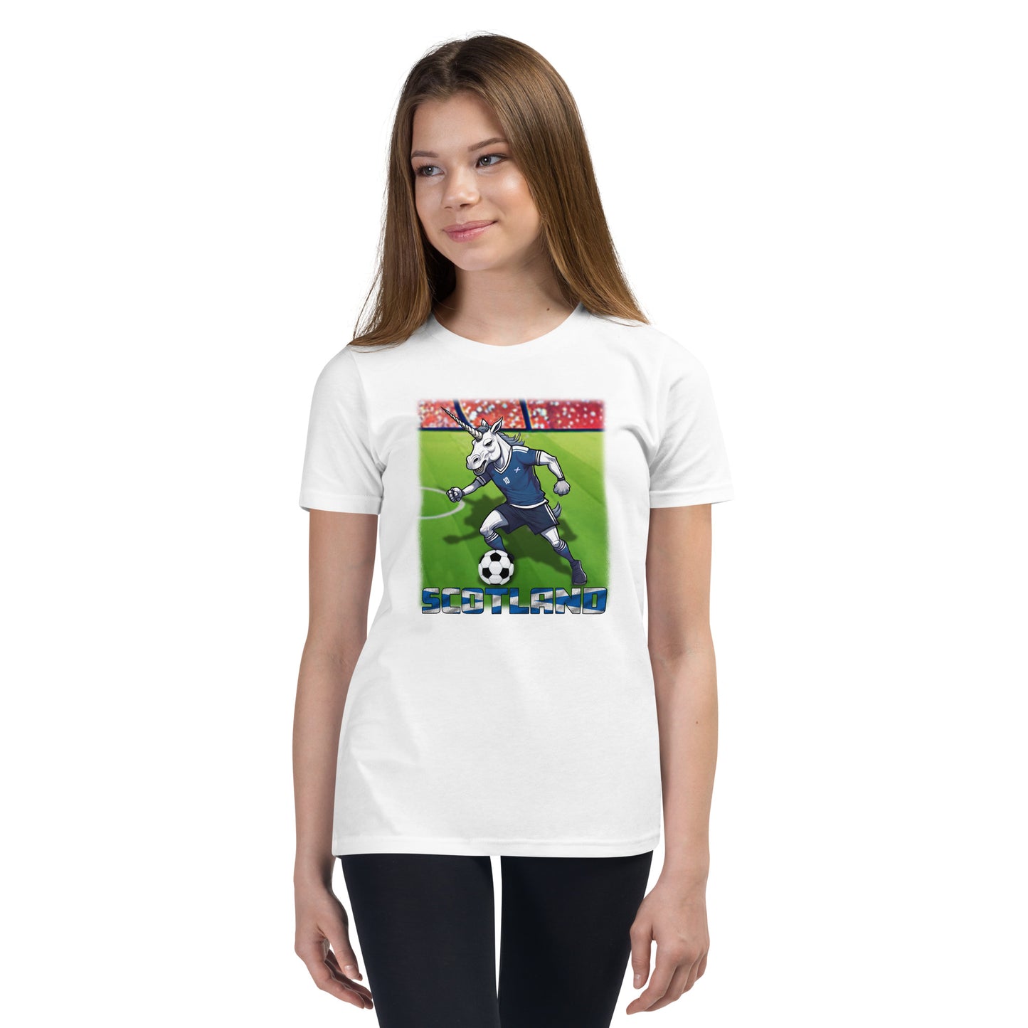 Schottland EM Fußball Trikot Alternative Kurzärmeliges T-Shirt für Kinder