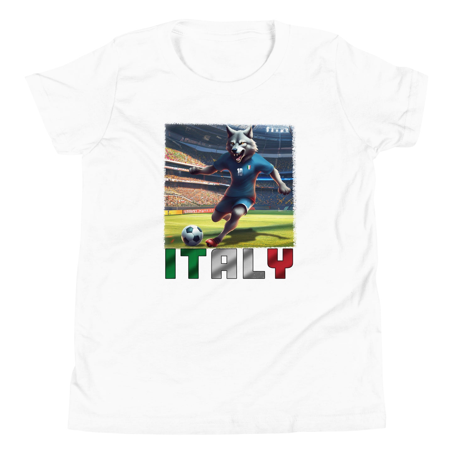 Italien EM Fußball Trikot Alternative Kurzärmeliges T-Shirt für Kinder